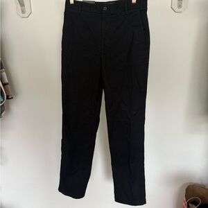 Banana Republic Women’s High-Rise Authentic Chino Pants Black Size 6 NWT